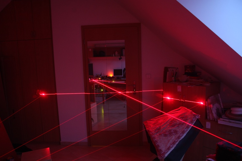 Pokusy s laserom